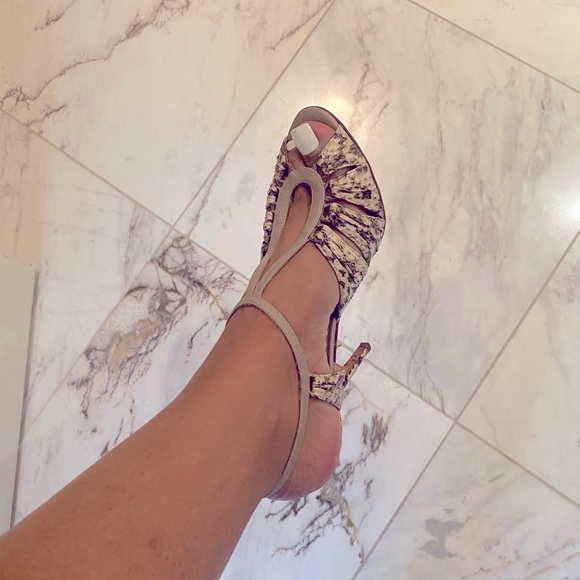 Classy, but Sexy Python Jimmy Choo Shoes. Size 38 1/2. Very Comfortable! - Picture 7 of 10